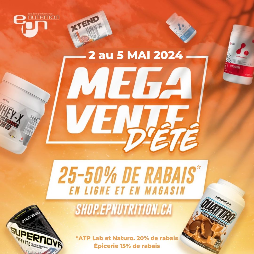 Méga Vente d'été Equilibre Performance Nutrition Boutique de