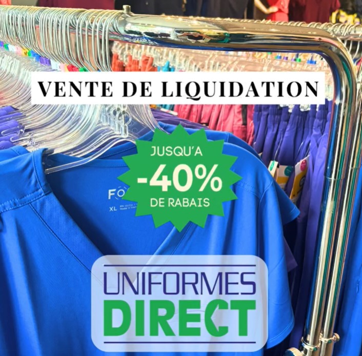 Vente de Liquidation + SaintJeanBaptiste Uniformes Direct Prix les
