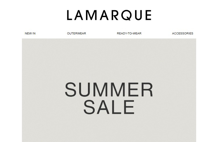Lamarque-summer-sale
