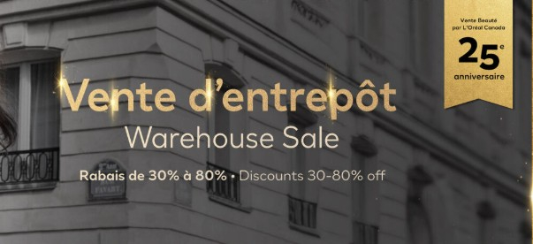 Loreal-vente-entrepot-warehouse-sale